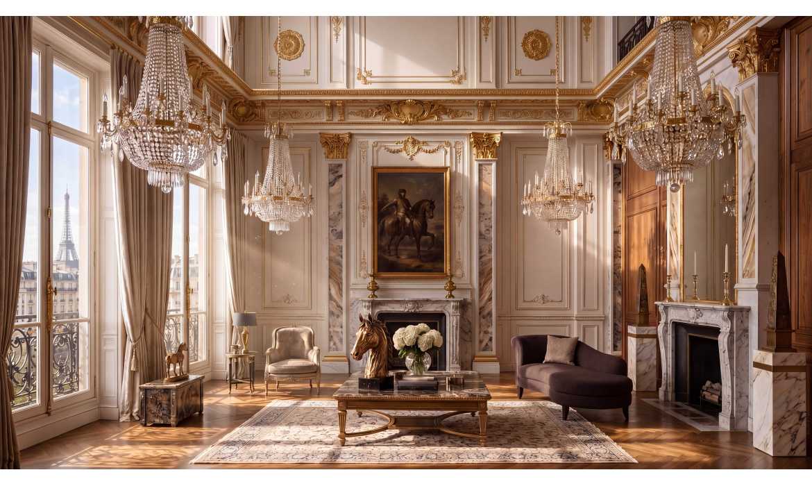 Salon de Luxe : Un Espace de Réception d'Exception signé MAISON IMPERIALE